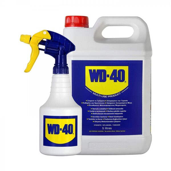WD-40 Multi-Use Product 5 liter jerrycan incl.spuitflacon