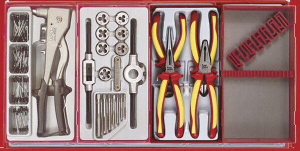 Teng Tools MEGA MASTER Toolset 2001 gereedschapswagen 1030-delig - Afbeelding 3