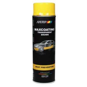 MoTip Underbody Coating Anti Roest Waxcoating transparent brown 500ml Anti Roest Middel Behandelen Product Rustbuster 220.00129