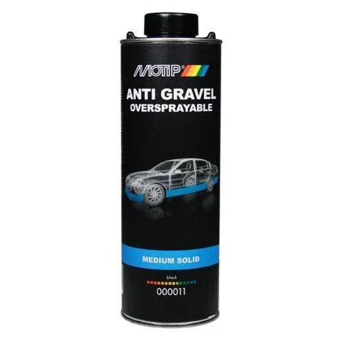 MoTip Underbody Coating Anti Steenslag Solid Zwart 1 liter Anti Roest Middel Product Rustbuster 220.000011
