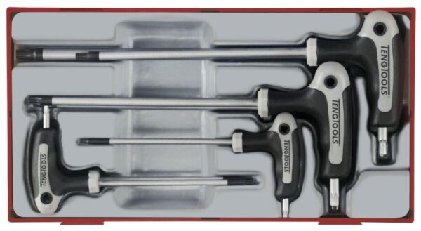 TX-Set met t-hendel TC-TRAY 10 40 7 Delig TTTX7 Teng Tools