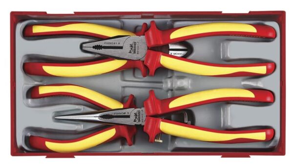 Tangenset (Electro) - 4 delig Isolatie tot 1000 Volt  TTV440 Teng Tools