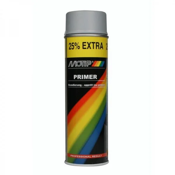 MoTip Spuitbus 500 ml Primer Grijs