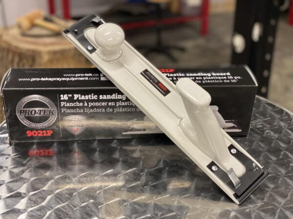 Plastic schuurvijl, plank 40 x 7 cm Pro-Tek