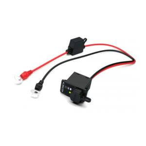 Ctek aansluitsnoer met statuspaneel 3 led's en zekering Stekker Onderdeel Accu Auto Oldtimer Rustbuster 050.56-380