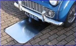 Lekbak vloeistofplaat gegalviniseerd staal 120 x 63 Rustbuster 040.0002.1030