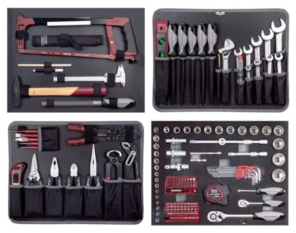 Gereedschapskoffer met 158-delig assortiment 202.147.000 Kraftwerk - Afbeelding 3