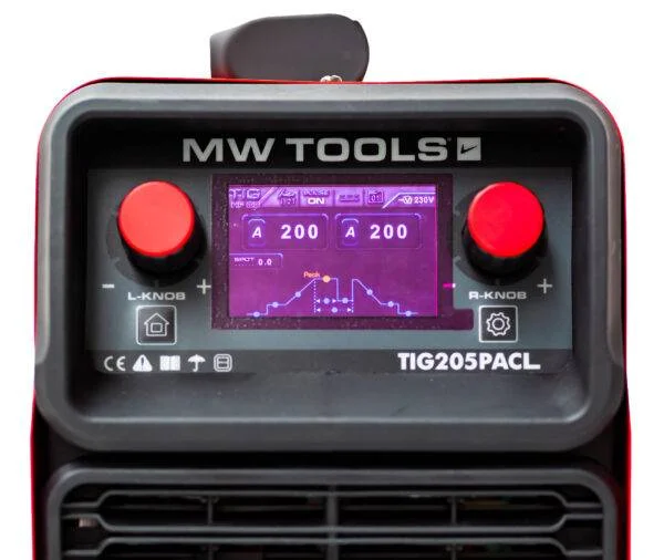 AC DC Tig Lasapparaat 200A Display Rustbuster