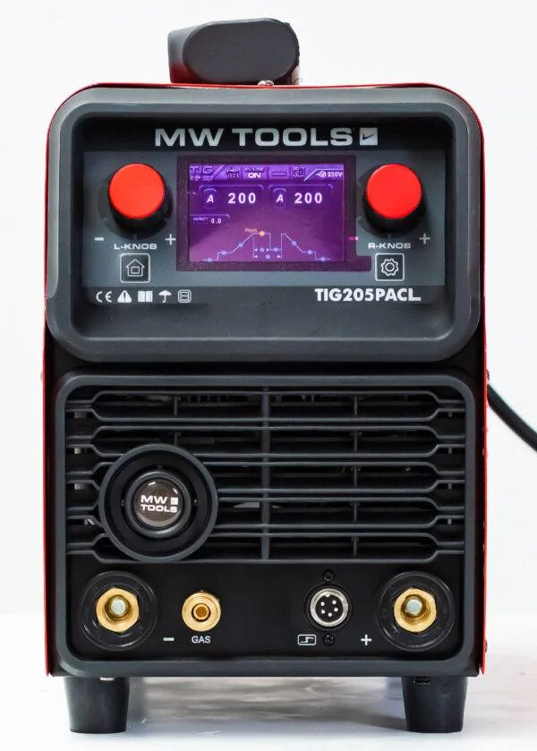 AC DC Tig Lasapparaat 200A Front Rustbuster