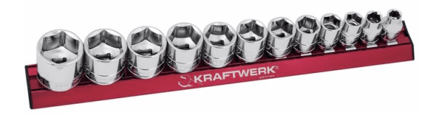 Doppenassortiment 3/8 12-delig Kraftwerk