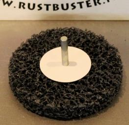 Clean-strip, Cleandisc ⌀100x13mm op as ⌀ 6mm Bleu