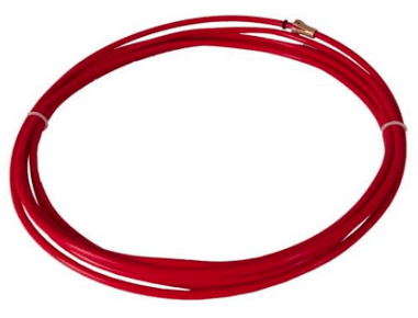 Draadgeleider - Binnenspiraal Teflon rood 3 meter