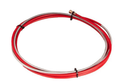 Draadgeleider - Binnenspiraal rood 3 meter