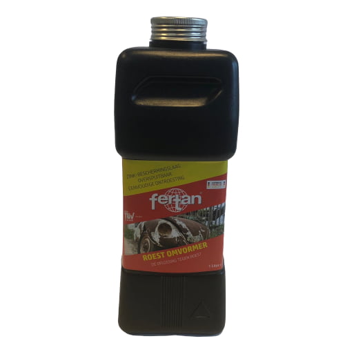 Fertan roestomvormer flacon 1 liter Anti Roest Product Restaureren Behandel Auto Oldtimer Rustbuster 010.0001.0226