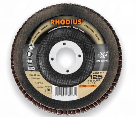 Lamellenschijf Rhodius 115m K60 Rustbuster