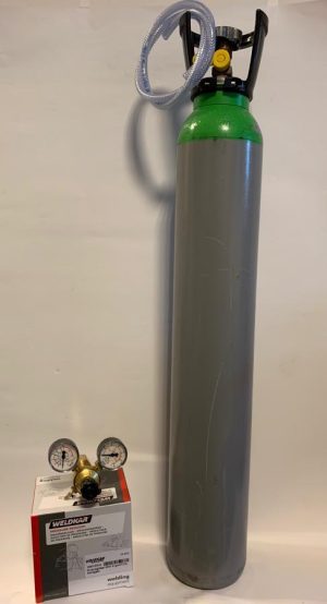 Menggas 85/15 10 Liter Ombouwset hervulbare fles SuperGas