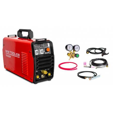 Tig Lasapparaat - lasinverter DC Pulse 200A + Accessoires Rustbuster