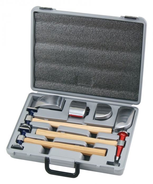 Uitdeukhamer en tassenset Profi 7 dlg Rustbuster 180.AT5100