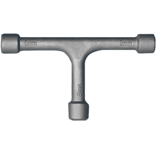 Cilindersleutel gietstaal voor alle modellen gas- en zuurstofflessen rustbuster