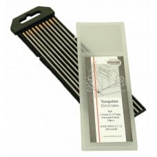 Wolfram elektroden (goud) 3.2 mm x 175 mm Weldkar- 10 stuks