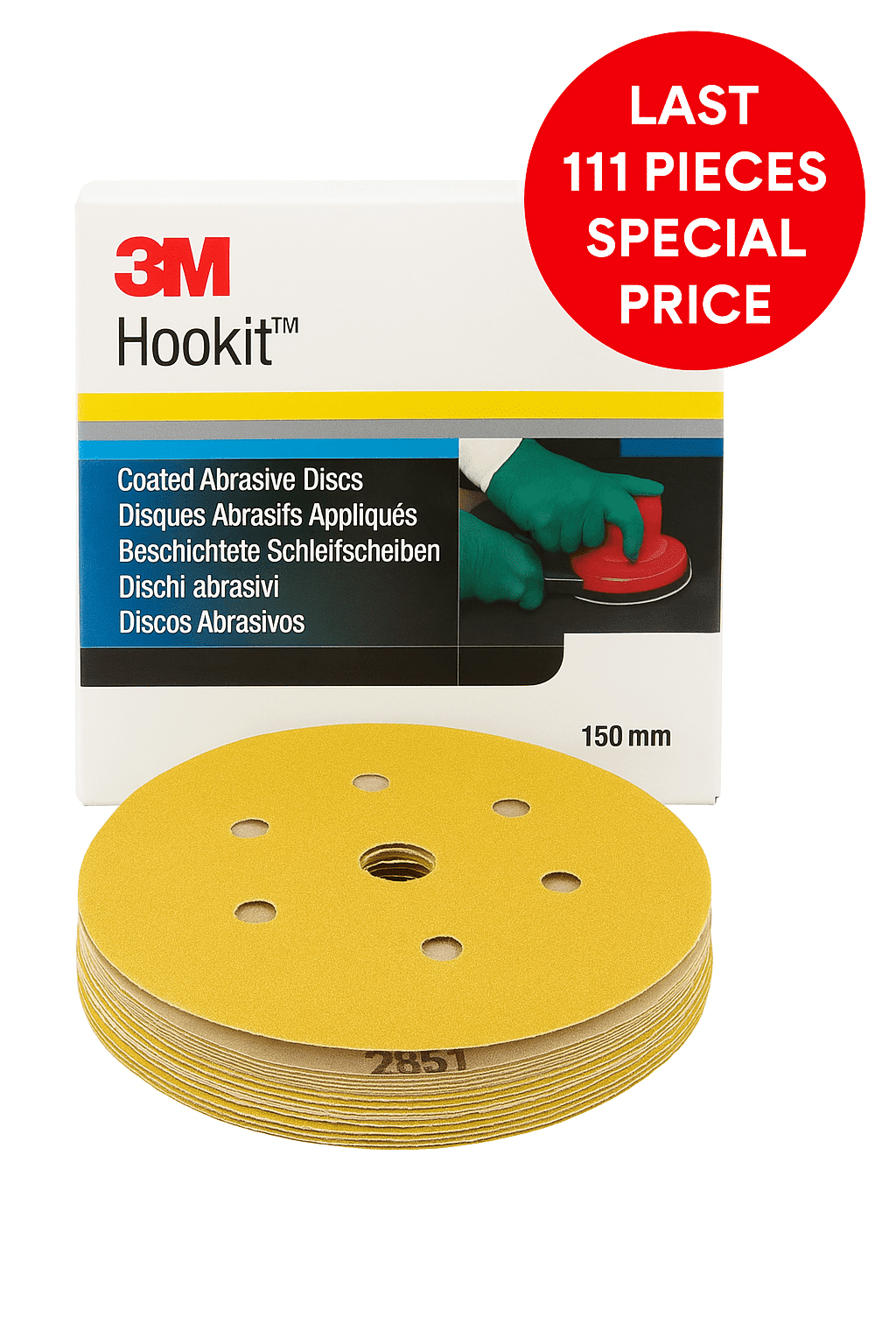 3M Hookit P100 255P
