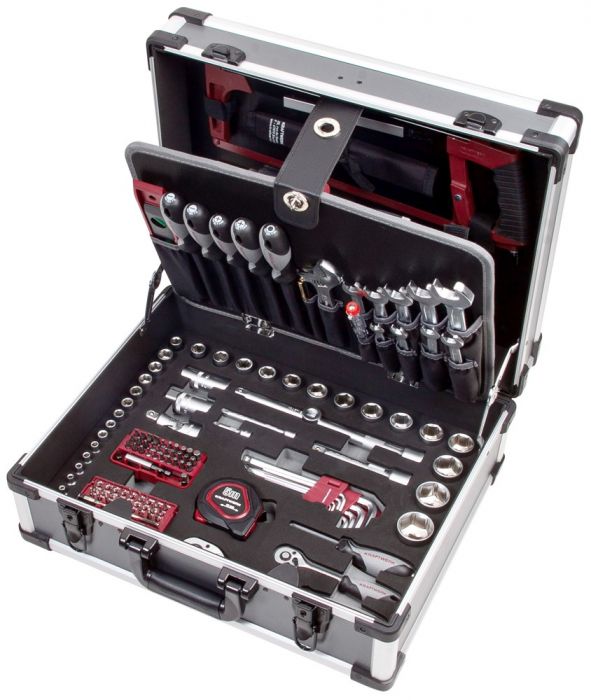 Gereedschapskoffer met 158-delig assortiment 202.147.000 Kraftwerk