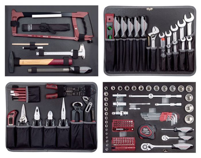 Gereedschapskoffer met 158-delig assortiment 202.147.000 Kraftwerk