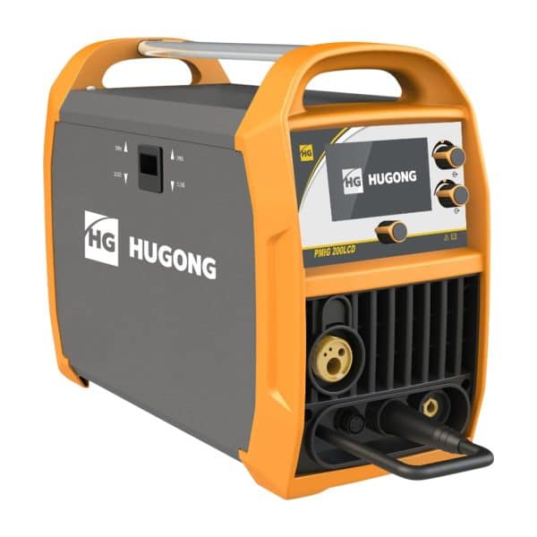 Hugong Puls MIG-MAG Lasapparaat 200A - LCD Synergisch en Aluminium MIG Puls