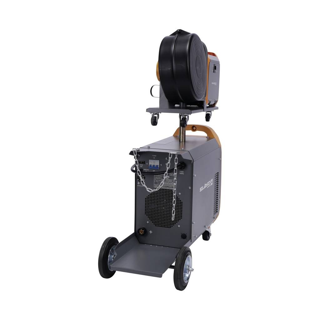 MIG MAG lasapparaat synergetisch 350A 400V 3 Fase achter zijde Rustbuster