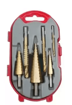 Stappenboor set 4-30 mm 6 delig Rustbuster