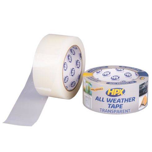 Tape All Weather HPX 48mm x 25mtr Transparant Rustbuster