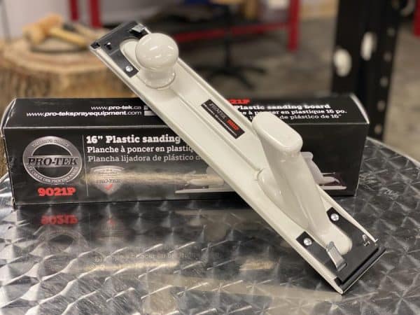 Plastic schuurvijl, plank 40 x 7 cm Pro-Tek