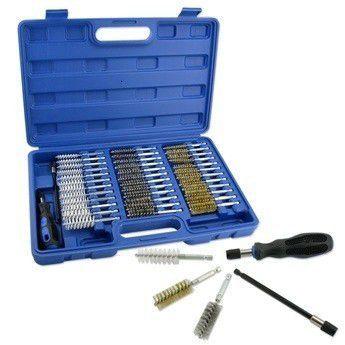 Reinigings Borstel set (staal, nylon en messing)