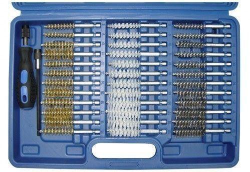 Reinigings Borstel set (staal, nylon en messing)