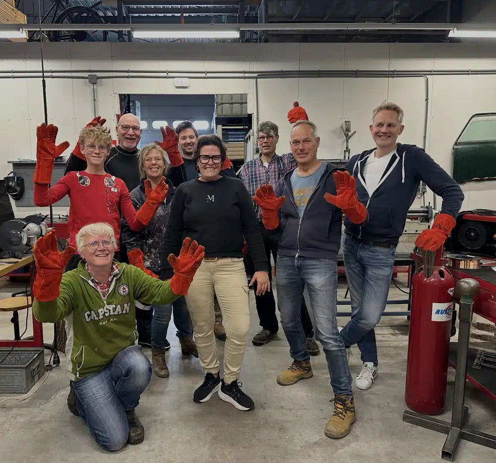 Cursisten TIG cursus