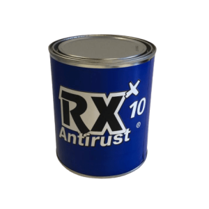 Caprotech RX10 zwart 1 liter Bus Anti Roest Product bewerken Behandelen Rustbuster 010.1000.1000