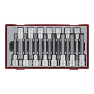 Dopbitten Ribe & Spline 15 delig TTRS15 Teng Tools Gereedschap Onderdelen Rustbuster 240.TTRS15