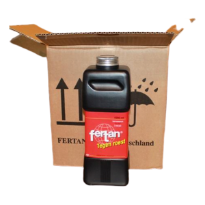 Fertan Tegen Roest 6 x 1 liter in doos Anti Roest Product Voordeel Pakket 6 Flessen a 1 Liter 6000 ml Totaal Ontroesten Rustbuster 010.0001.0226 6