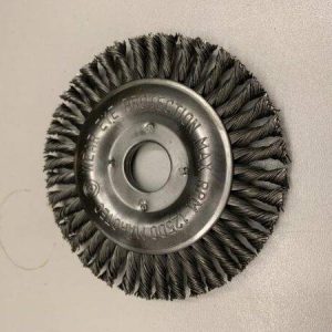 Getordeerde roterende staalborstel 115 x 6 x 22,2 mm (dun) Plat Rustbuster 190.0021.1520