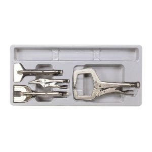 Griptangenset 4 delig TTPSPG Teng Tools Handgereedschap Set Onderdelen Rustbuster 240.TTPSPG