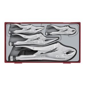 Griptangenset 4 delig TTVG05 Teng Tools Grip Tangen Set 4 Onderdelen Hand Gereedschap Klussen Garage Auto Oldtimer Rustbuster 240.TTVG05