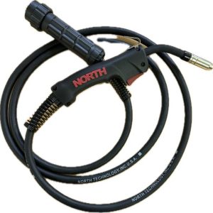 Lastoorts MB15 3 meter voor MW-Tools lasapparaat 160 - 200 AMP met eurokoppeling Rustbuster