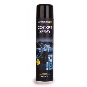 MoTip Cockpitspray Semi Gloss Spuitbus 600 ml Binnen Kant Auto Glanzen Oppoetsen Nieuw Antiroest Product Rustbuster 220.000701