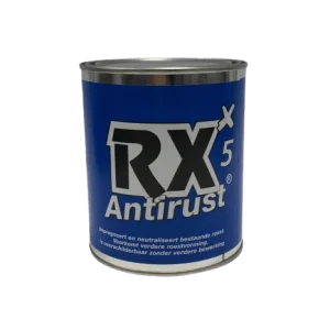 RX5 5 Liter blik, lijnzaadolie met verharder, eerste laag,