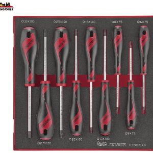 Schroevendraaierset TED909TXN van Teng Tools Rustbuster