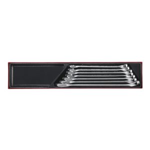 Set van 7 steekringsleutels Teng Tools af 7 delig ttx2640 Groot Gereedschap Auto Huis Tuin Keuken Rustbuster 240.TTX2640